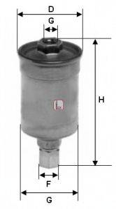 Фильтр топливный S 1511 B SOFIMA