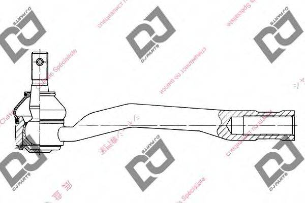 Наконечник поперечной рулевой тяги DE1190 DJ PARTS