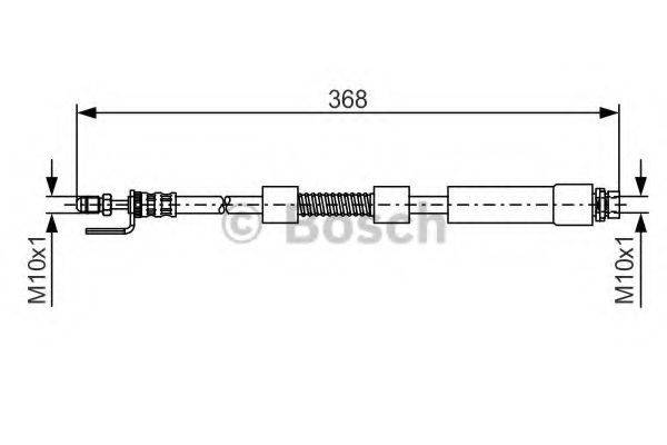 6T48067 LPR Тормозной шланг 6T48067 LPR