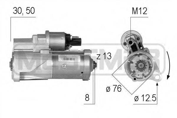 Стартер 220589 MESSMER