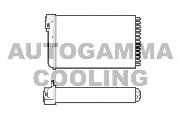 Теплообменник, отопление салона 101766 AUTOGAMMA