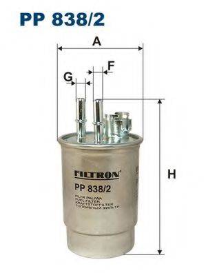 Фильтр топливный PP838/2 FILTRON