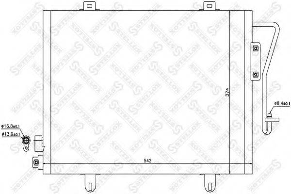 Конденсатор 10-45503-SX STELLOX