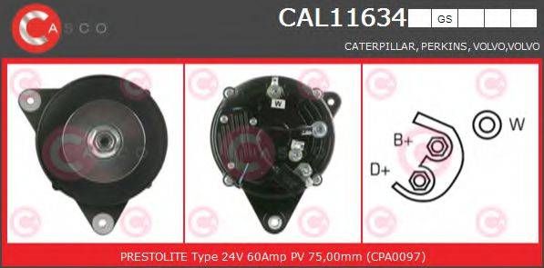 Генератор CAL11634GS CASCO