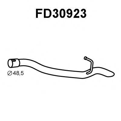 Труба выхлопного газа FD30923 VENEPORTE