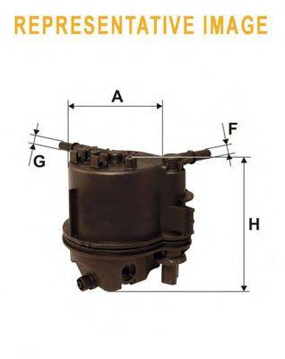 Фильтр топливный WF8322 WIX FILTERS