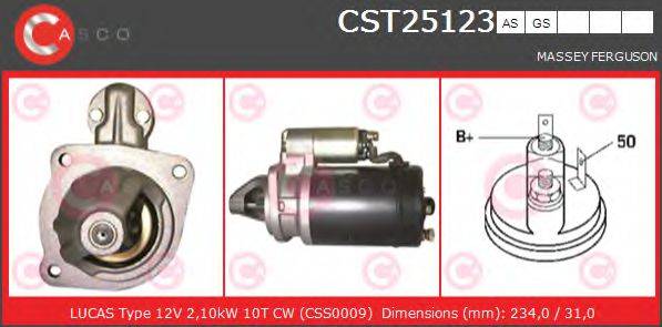 Стартер CST25123GS CASCO