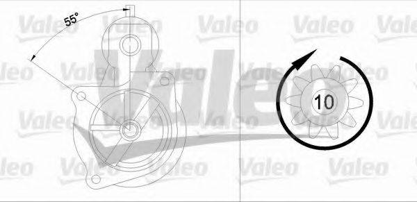 Стартер 433316 VALEO