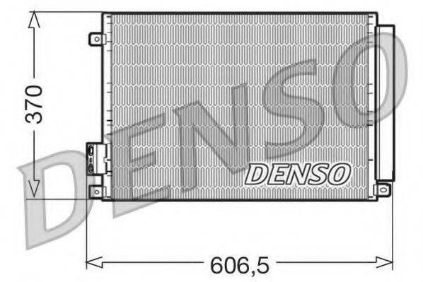 Конденсатор, кондиционер DCN09045 DENSO