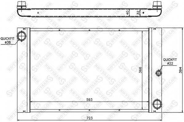 Теплообменник 10-25572-SX STELLOX