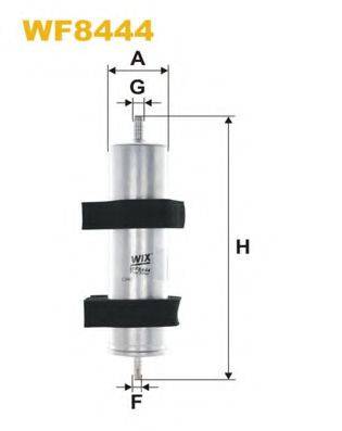 Фильтр топливный WF8444 WIX FILTERS