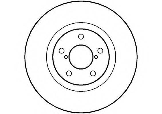 Тормозной диск NBD541 NATIONAL