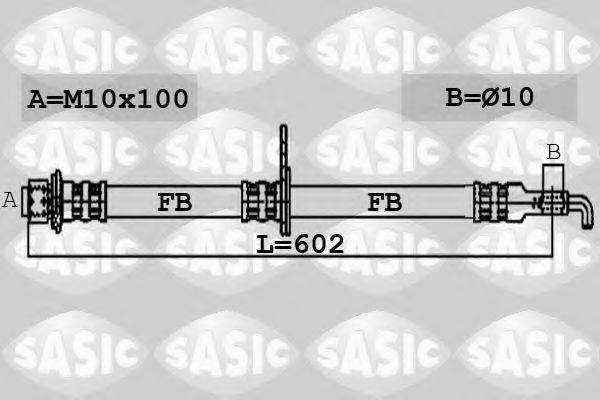 Тормозной шланг 6606056 SASIC