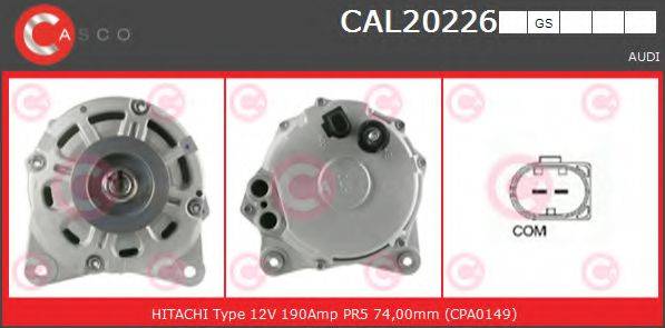 Генератор CAL20226GS CASCO