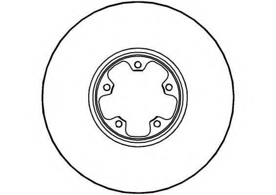 Тормозной диск NBD994 NATIONAL