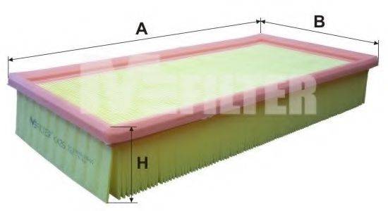 Фильтр воздушный K 426 MFILTER