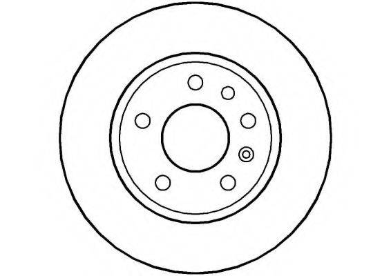Тормозной диск NBD601 NATIONAL