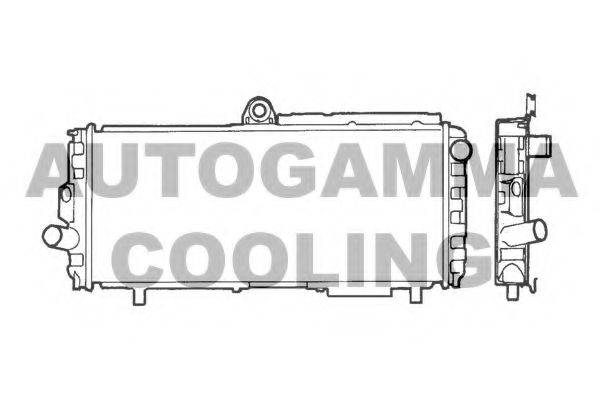 Теплообменник 100002 AUTOGAMMA