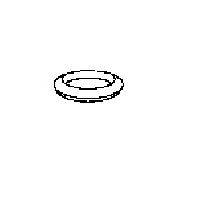 Уплотнительное кольцо, труба выхлопного газа 09.40.49 IMASAF