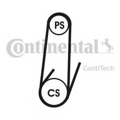 Поликлиновой ремень 4PK1102 ELAST CONTITECH