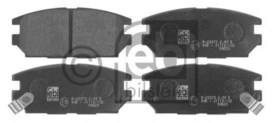 Комплект тормозных колодок, дисковый тормоз FP0532 FIT