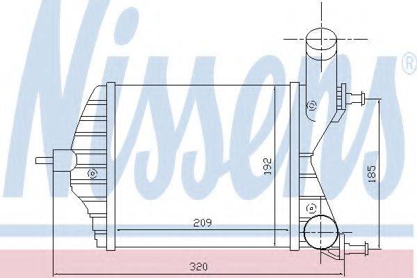 Интеркулер 96703 NISSENS