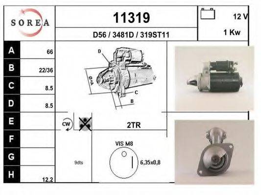 Стартер 11319 EAI