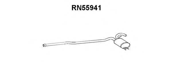 Предглушитель выхлопных газов RN55941 VENEPORTE