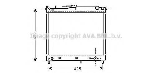 Теплообменник ADK89827 BLUE PRINT