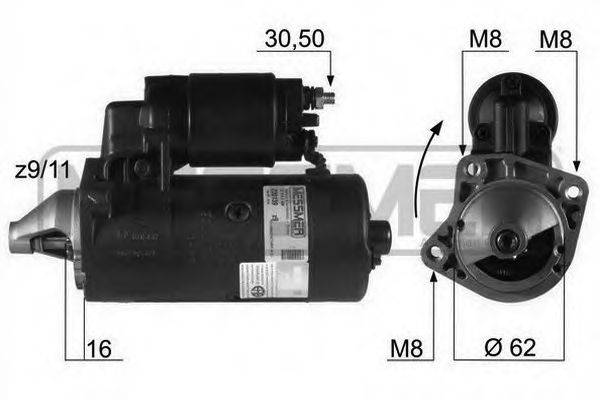 Стартер 220139 MESSMER