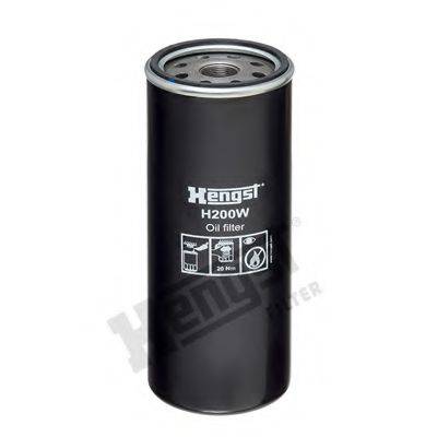 Фильтр масляный H200W HENGST FILTER