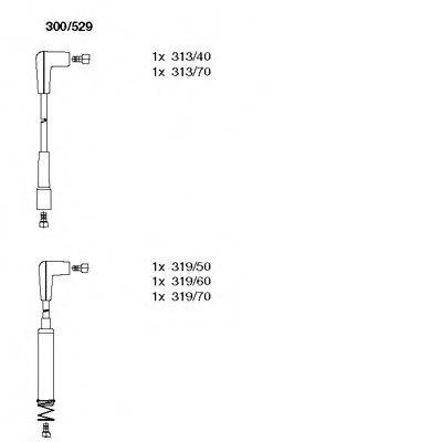 Комплект проводов зажигания 300/529 BREMI