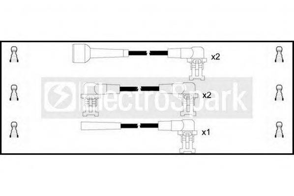 Комплект проводов зажигания OEK141 STANDARD