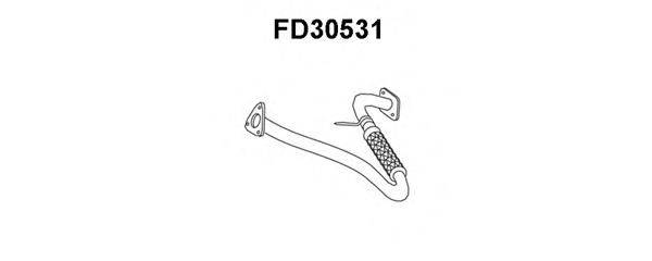 Труба выхлопного газа FD30531 VENEPORTE