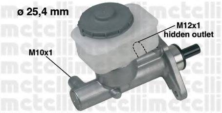 Главный тормозной цилиндр 05-0321 METELLI