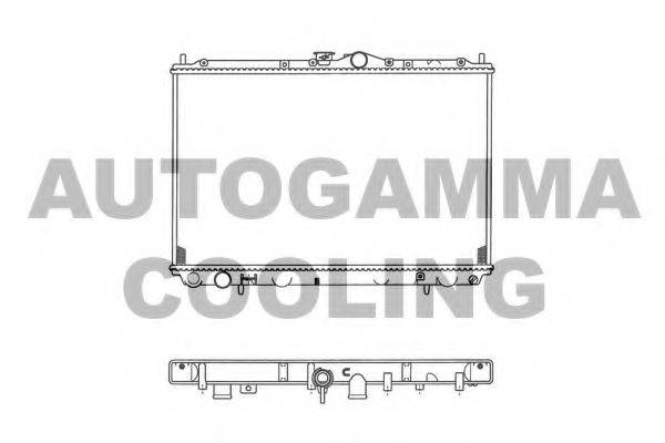 Теплообменник 103723 AUTOGAMMA