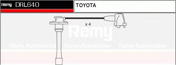DRL640 REMY Комплект проводов зажигания DRL640 REMY
