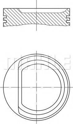 Поршень 010 29 02 MAHLE ORIGINAL