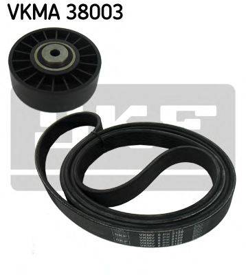 Поликлиновой ременный комплект VKMA 38003 SKF