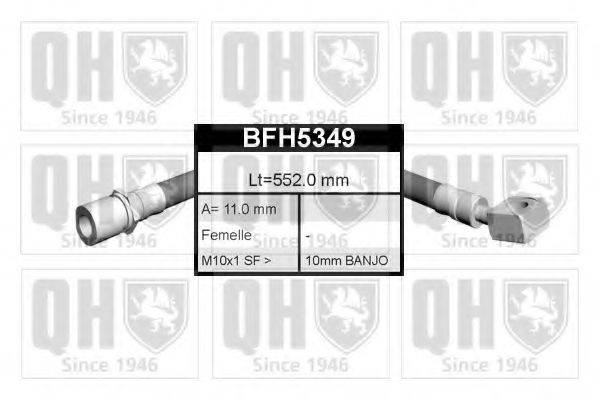 Тормозной шланг BFH5349 QUINTON HAZELL