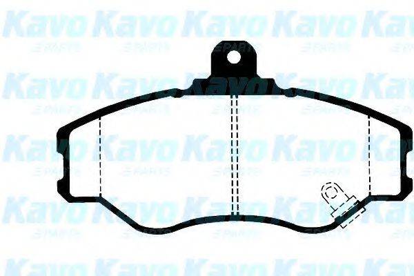 Комплект тормозных колодок BP-3011 KAVO PARTS