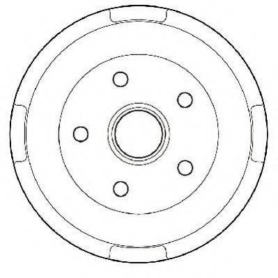 Тормозной барабан 329189J JURID