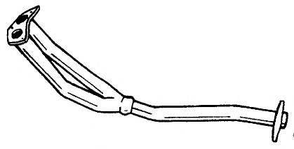 Труба выхлопного газа 25181 SIGAM