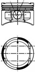 Поршень 40355600 KOLBENSCHMIDT