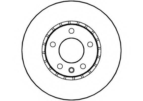 Тормозной диск NBD135 NATIONAL