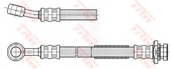 Тормозной шланг PHD450 TRW