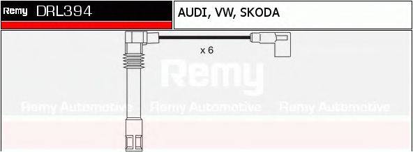 Комплект проводов зажигания DRL394 REMY