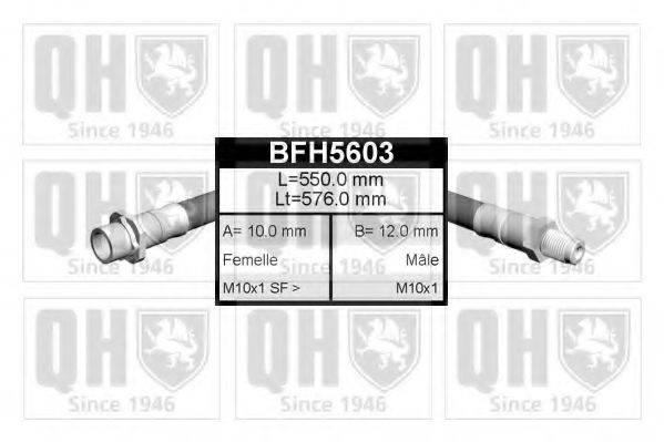 Тормозной шланг BFH5603 QUINTON HAZELL