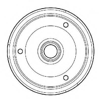 Тормозной барабан 14.5817.10 BREMBO