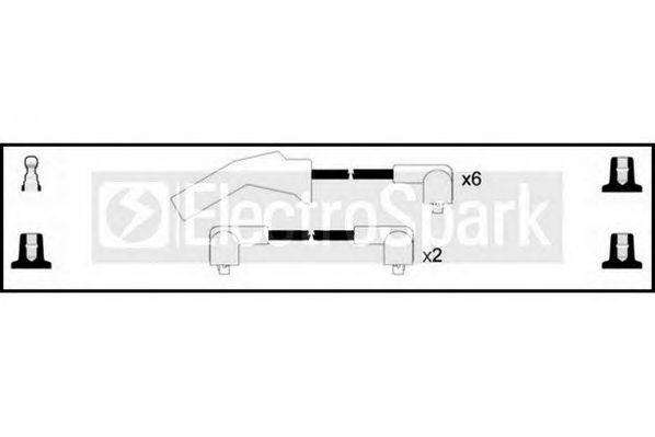 Комплект проводов зажигания OEK095 STANDARD